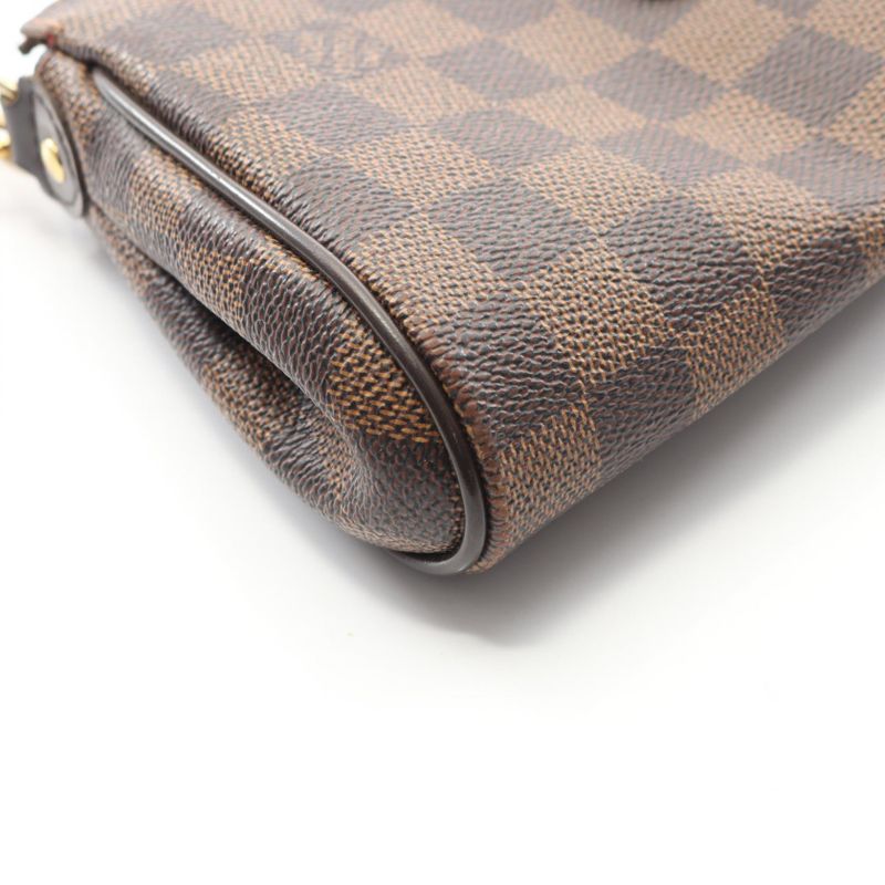 Louis Vuitton Handbag Eva Damier Ebene Leather — view 6