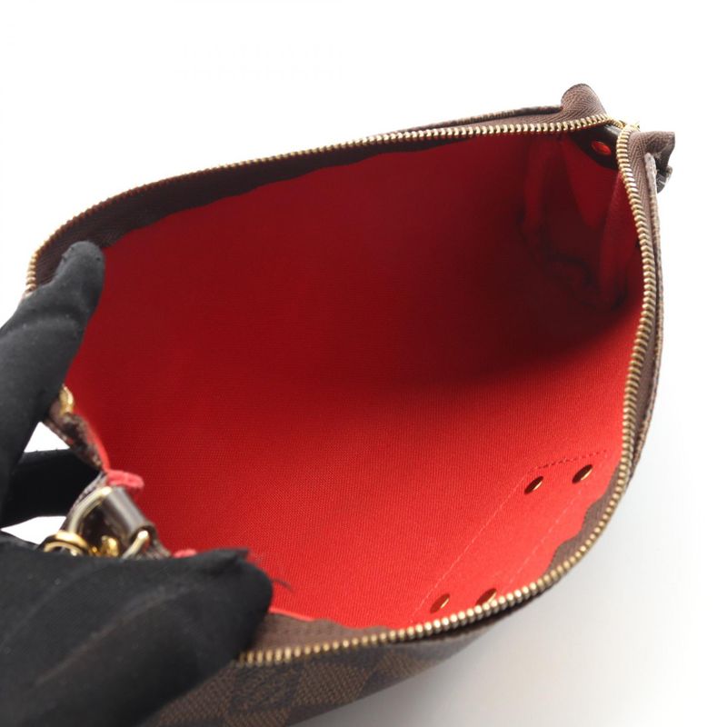 Louis Vuitton Handbag Eva Damier Ebene Leather — view 3