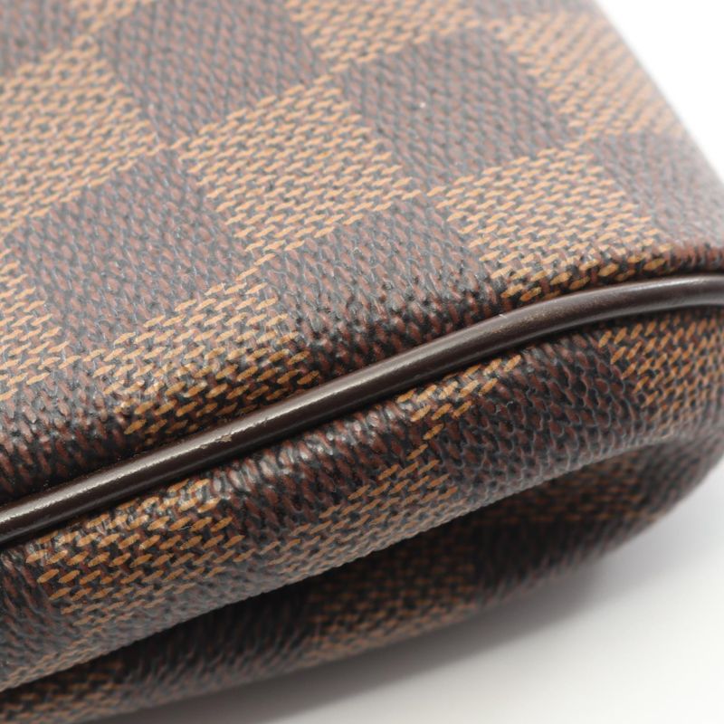 Louis Vuitton Handbag Eva Damier Ebene Leather — view 8