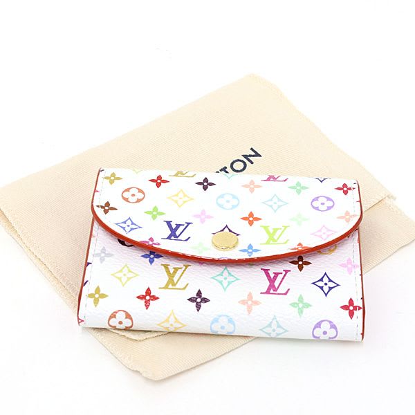 Louis Vuitton Lvtm Porte Monnaie Rosalie Monogram Multicolor Takashi — view 6