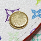 Louis Vuitton Lvtm Porte Monnaie Rosalie Monogram Multicolor Takashi — view 4