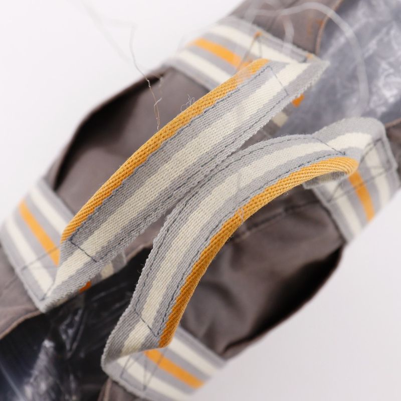 Hermes Fourre Tout MM Ginza Limited Edition Tote Bag Cotton Canvas Gray — view 5