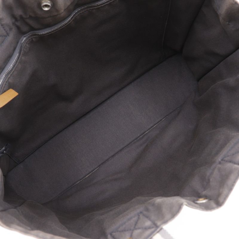 Hermes Fourre Tout MM Ginza Limited Edition Tote Bag Cotton Canvas Gray — view 6