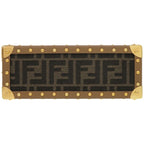 Fendi Flegrance Trunk 3 Bottles Storage 7 As300 As3 Uf1 lmn Metal FF Jacquard Brown — view 3