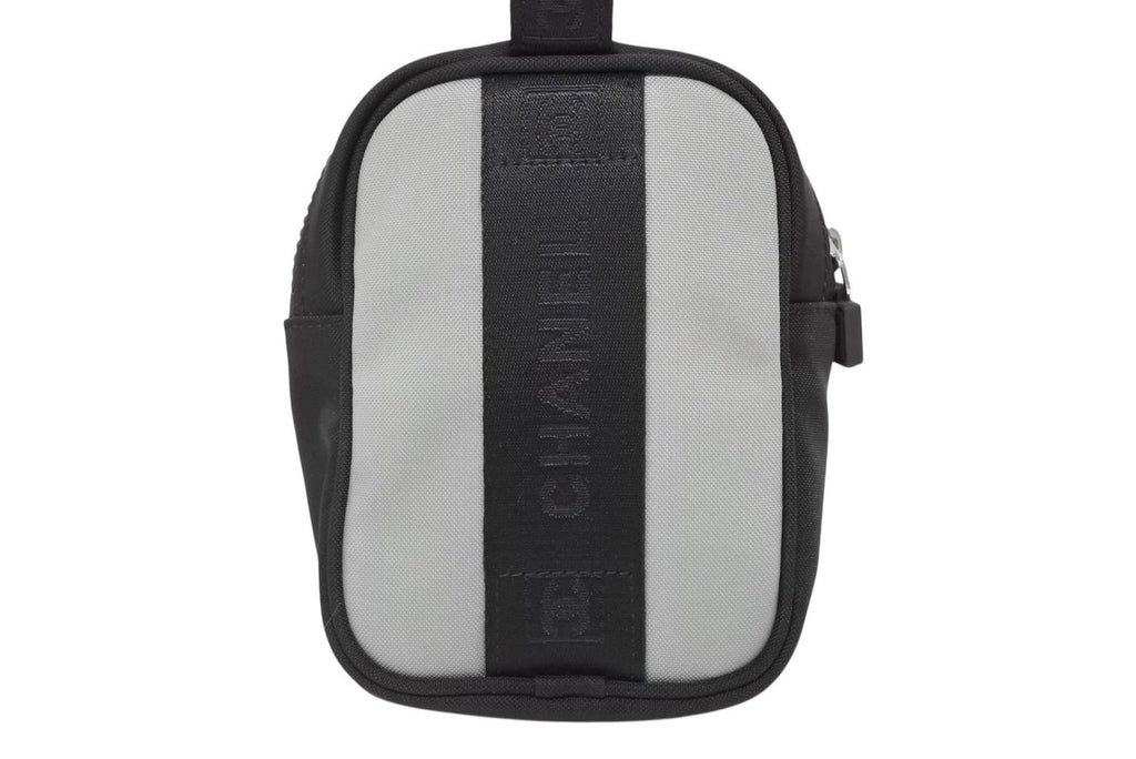Chanel Pouch Sports Line CC Logo Black Green Nylon Patch — view 3