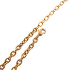 Dior Herbarium Dragonfly Metal Resin Pink Gold Clear Necklace 1506 — view 9
