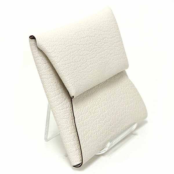 Hermes Coin Case Bastia Purse Mini Wallet Chevre Mushroom — view 5