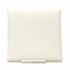 Hermes Coin Case Bastia Purse Mini Wallet Chevre Mushroom — view 3