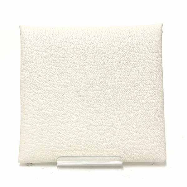 Hermes Coin Case Bastia Purse Mini Wallet Chevre Mushroom — view 3