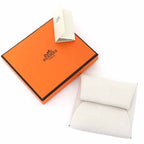 Hermes Coin Case Bastia Purse Mini Wallet Chevre Mushroom — view 2