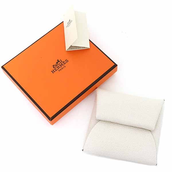 Hermes Coin Case Bastia Purse Mini Wallet Chevre Mushroom — view 2
