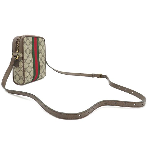 Balenciaga Shoulder Bag Gucci Hacker Project Canvas Leather Brown — view 2