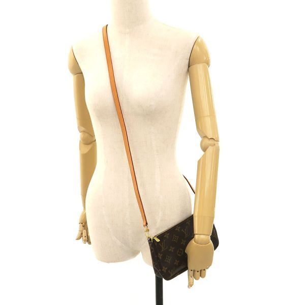 Louis Vuitton Monogram Accessory Pouch W Strap — view 9