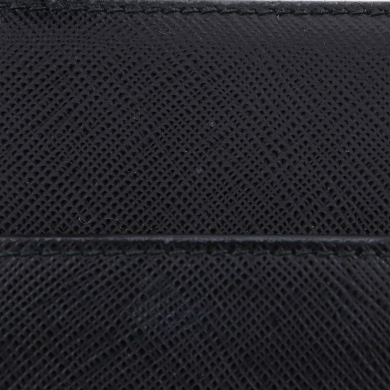 Prada Mini Shoulder Saffiano Black Bag — view 6