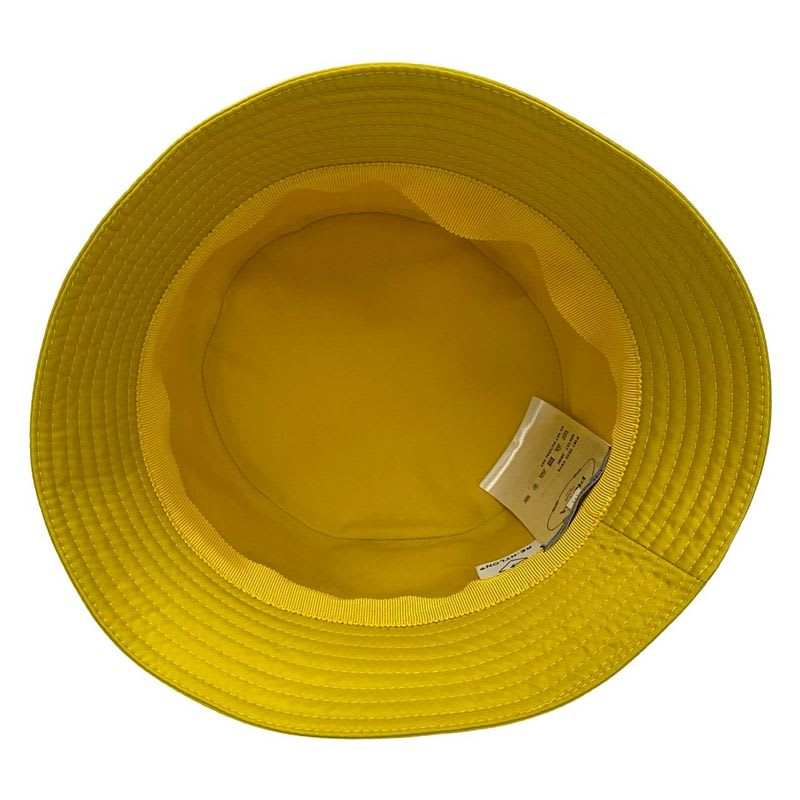 Prada Re-nylon Triangle Logo Plate With Bag Hardware Nylon Bucket Hat M Size — view 7