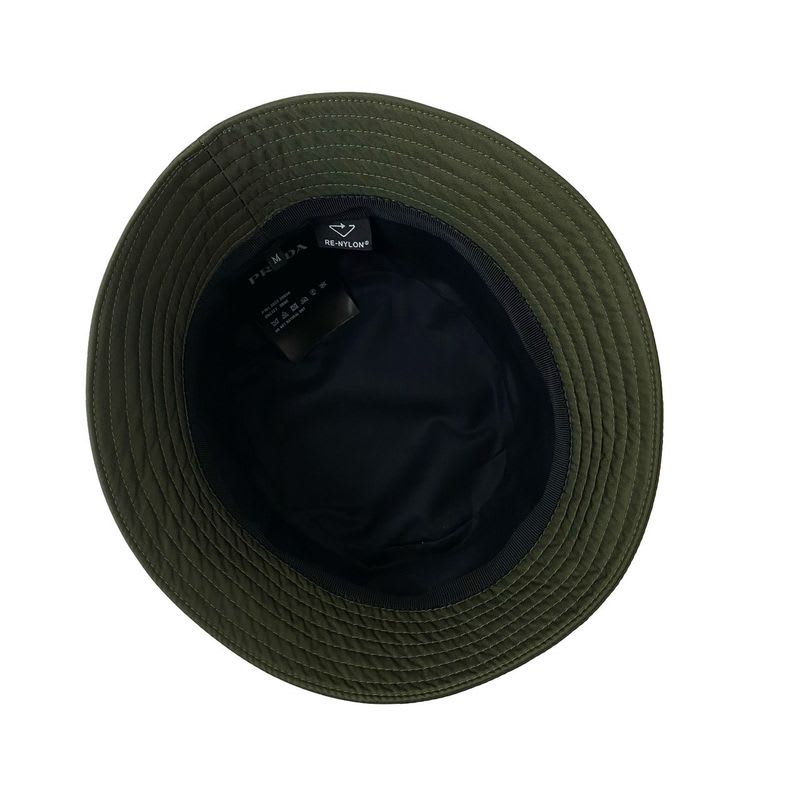 Prada Re-nylon Bucket Hat Triangle — view 6