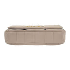 Celine Matelasse Monochrome epz.02 tr Shoulder Bag Goth Leather Ivory — view 6