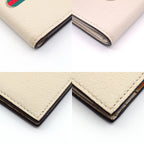 Gucci Wallet Logo Print Bifold Leather White 31 Bs007 — view 5