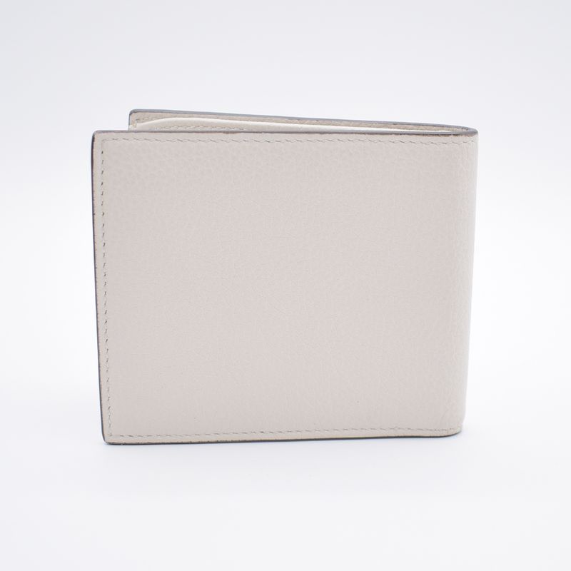 Gucci Wallet Logo Print Bifold Leather White 31 Bs007 — view 3