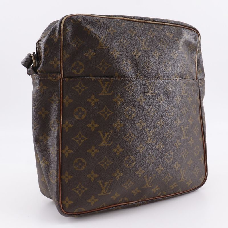 Louis Vuitton Malso Vintage Monogram Canvas Brown Shoulder Bag — view 3