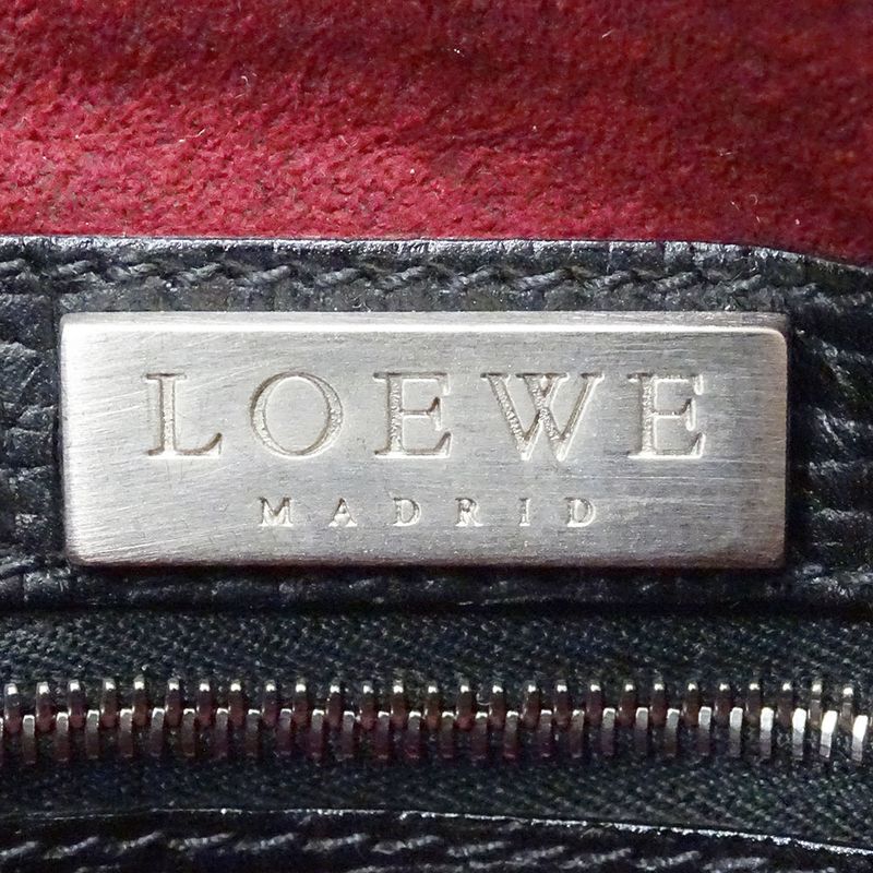 Loewe Bag Leather Black One Mini Small Going Out — view 6