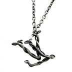 Louis Vuitton Necklace Snake Pendant Accessory With Adjuster Vintage