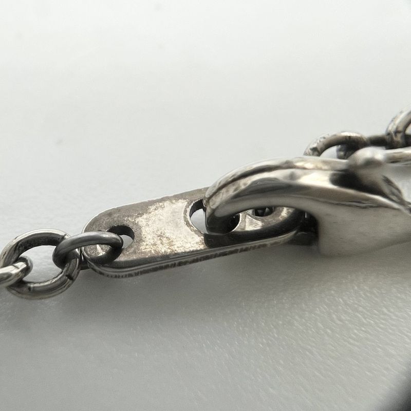 Louis Vuitton Necklace Snake Pendant Accessory With Adjuster Vintage