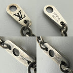 Louis Vuitton Necklace Snake Pendant Accessory With Adjuster Vintage