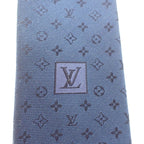 Louis Vuitton Neo Monogrammiss Ime Necktie Silk Navy — view 5
