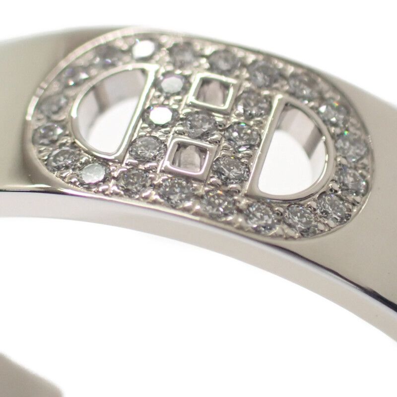Hermes Hd'ancre PM 17.5 Size 58 B Ring 18K White Gold Diamond — view 5