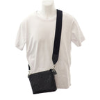 Gucci Jumbo GG Small Messenger Bag aaby7 1000 Shoulder Leather Black — view 9
