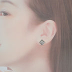 Gucci Diagonal j8400 8106 Earrings Star Ring Silver — view 7