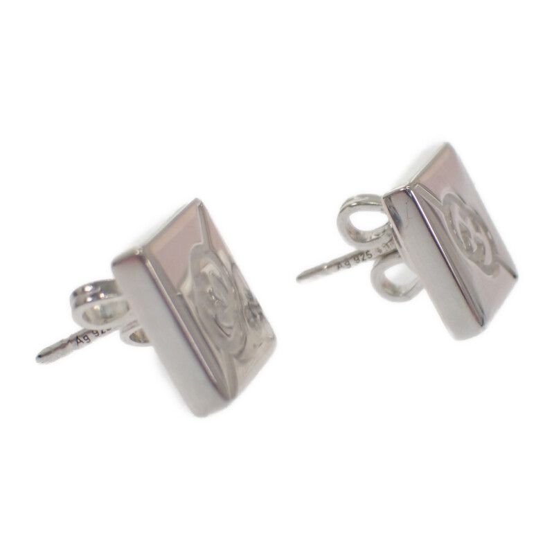 Gucci Diagonal j8400 8106 Earrings Star Ring Silver — view 4