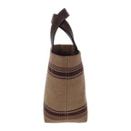 Celine Mini Cabas Tote fry.02 nu 2-Way Bag Leather Raffia Brown — view 5
