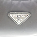 Prada Re-edition 2005 Shoulder Bag Handbag 1 Bh204 2-Way Nylon Black Silver — view 7