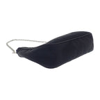 Prada Re-edition 2005 Shoulder Bag Handbag 1 Bh204 2-Way Nylon Black Silver — view 6