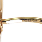 Louis Vuitton Burg Eclipse Ring Gold Plated Brand Size M — view 9