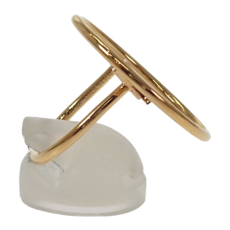 Louis Vuitton Burg Eclipse Ring Gold Plated Brand Size M — view 5
