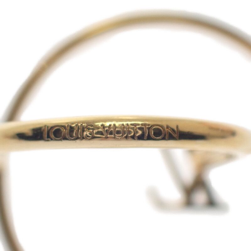 Louis Vuitton Burg Eclipse Ring Gold Plated Brand Size M — view 7