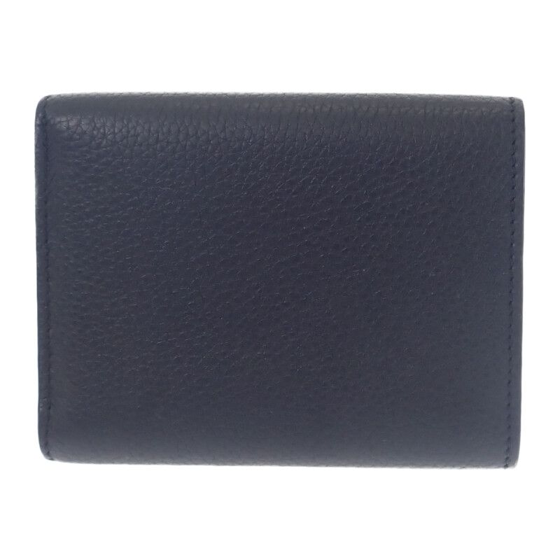Loewe Trifold Wallet C660 Tr2 X02 Soft Grain Calf Black Men — view 3