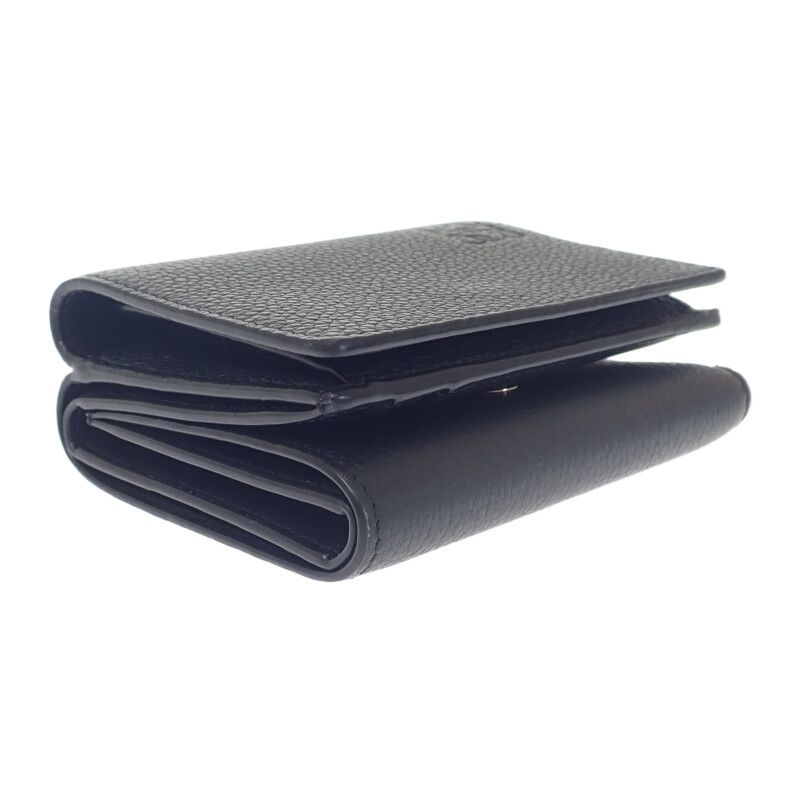 Loewe Trifold Wallet C660 Tr2 X02 Soft Grain Calf Black Men — view 6