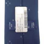 Hermes Silk Tie Petal T-02 Navy — view 4