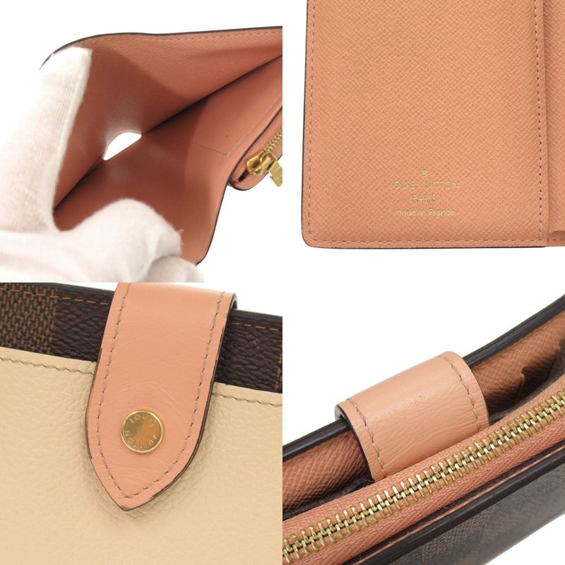 Louis Vuitton Portefeuille Juliette Damier IC Brown Folded Wallet — view 7