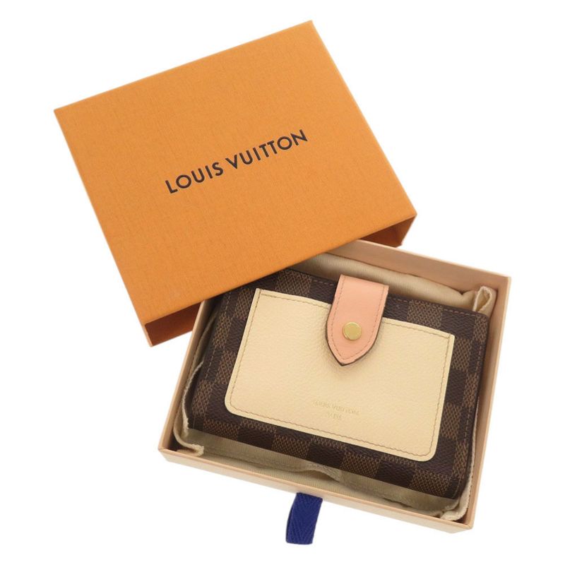 Louis Vuitton Portefeuille Juliette Damier IC Brown Folded Wallet — view 2