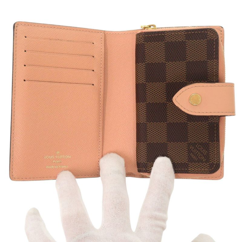Louis Vuitton Portefeuille Juliette Damier IC Brown Folded Wallet — view 5