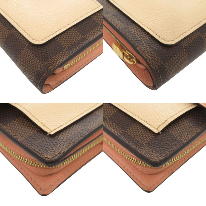 Louis Vuitton Portefeuille Juliette Damier IC Brown Folded Wallet — view 4