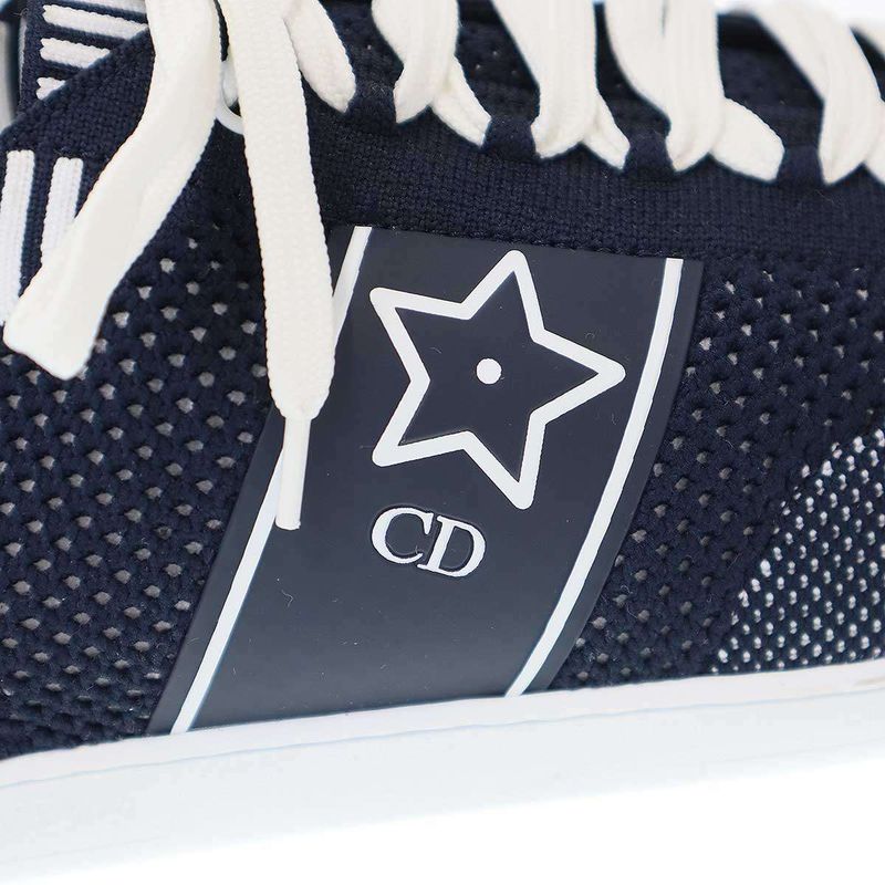Christian Dior Star Technical Mesh Sneakers Navy 40 — view 7