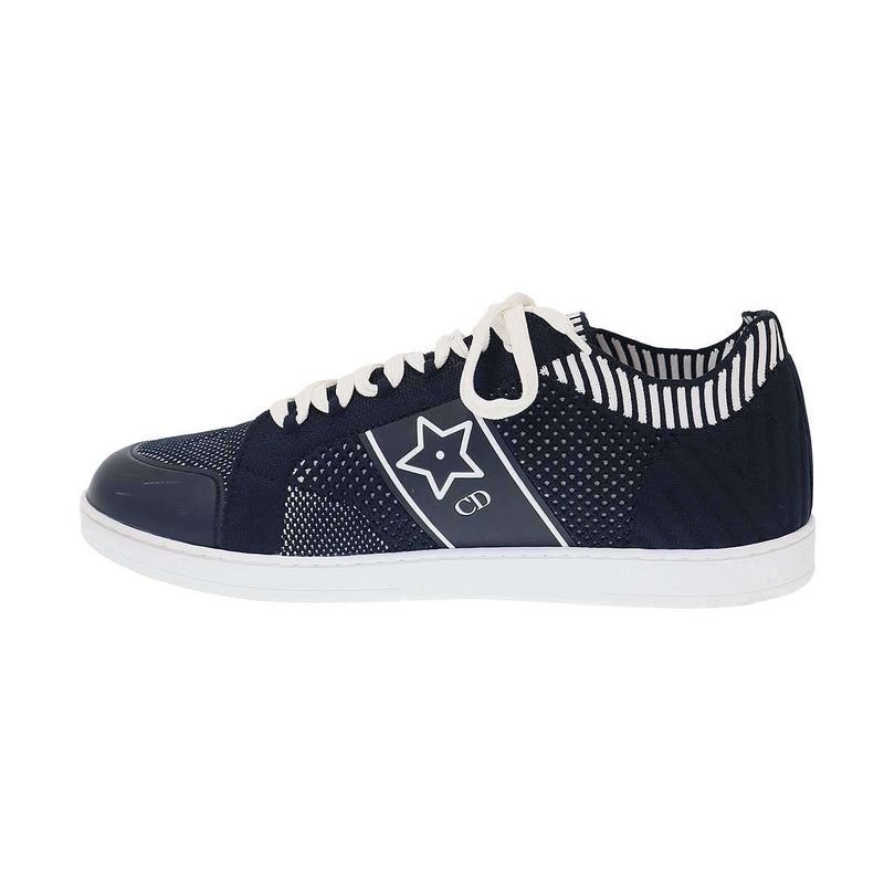 Christian Dior Star Technical Mesh Sneakers Navy 40 — view 2