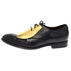 Celine by Phoebe Philo 13 AW Plate Lace-Up Shoes Black — view 2