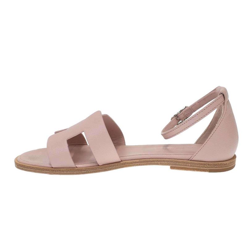 Hermes Santorini Sandals Pink 35 — view 2